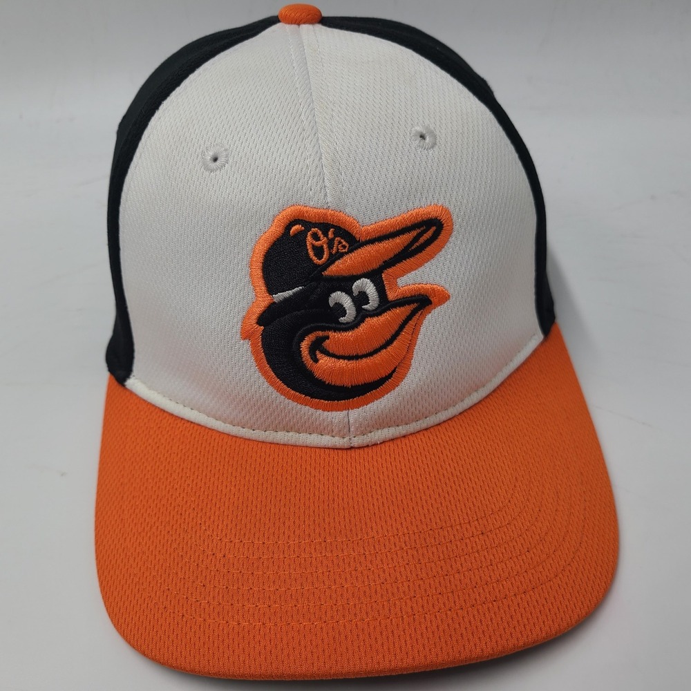 Baltimore Orioles Hat Adjustable OC Sports White Orange Black MLB Baseball Men